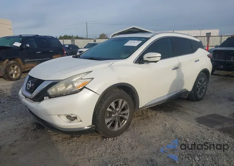 2016 Nissan Murano Sl from USA, damaged, VIN 5N1AZ2MG5GN103565